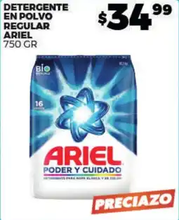 Merco ariel detergente en polvo regular oferta