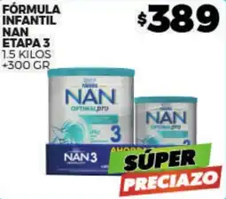 Merco Nan formula infantil etapa 3 oferta