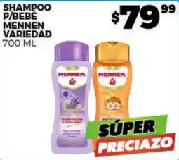 Merco Mennen Shampoo P/Bebe Variedad oferta