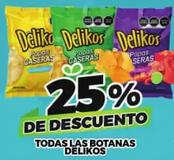 Merco Delikos todas las botanas oferta