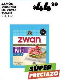 Merco zwan jamón de pavo virginia oferta