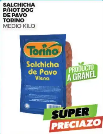 Torino Salchicha de Pavo Viena