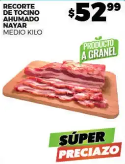 Merco Recorte de tocino ahumado nayar oferta