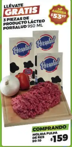 Merco Porsalud producto lácteo oferta