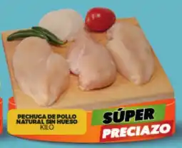 Merco pechuga de pollo natural sin hueso oferta