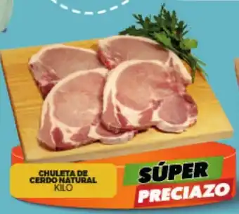 Merco Chuleta de cerdo natural oferta