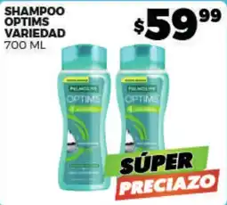Merco Palmolive Shampoo Optims Variedad oferta