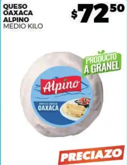 Merco Alpino Queso Oaxaca oferta