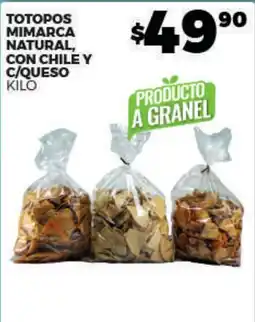 Merco TotoPOS Mimmarca Natural, con Chile y c/Queso oferta