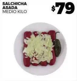 Merco salchicha asada medio kilo oferta