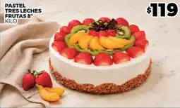 Merco Pastel Tres Leches Frutas 8" Kilo oferta