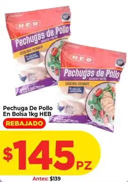 HEB Heb Pechugas de Pollo oferta