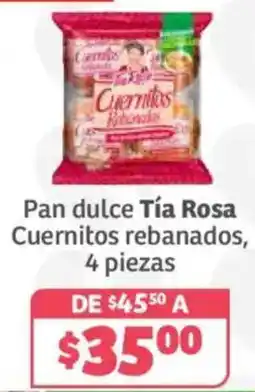 Soriana Híper Tía Rosa Cuernitos rebanados oferta