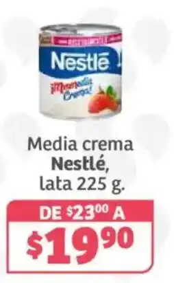 Soriana Híper Nestlé Media crema oferta