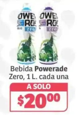 Soriana Híper Bebida Powerade Zero oferta