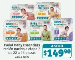 Soriana Híper Baby Essentials pañal oferta