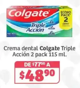 Soriana Híper Colgate Triple Acción oferta