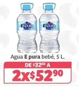Soriana Híper E pura agua bebé oferta