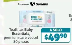 Soriana Híper Baby essentials Toallitas oferta