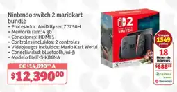 Soriana Híper Nintendo switch 2 mario kart bundle oferta