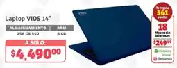 Soriana Híper Vios Laptop 14" oferta