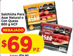 HEB Hill Country Fare Salchicha para Asar Natural o Con Queso oferta