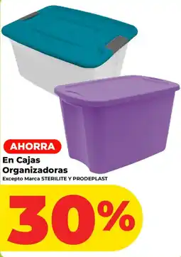 HEB Cajas Organizadoras oferta