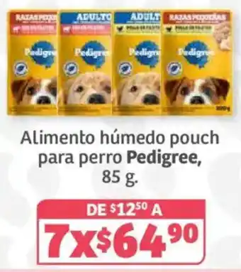 Soriana Híper Pedigree Alimento húmedo pouch para perro oferta