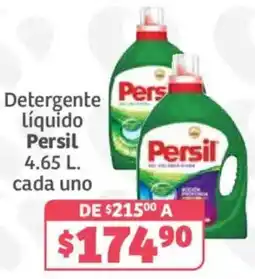 Soriana Híper Detergente líquido Persil oferta