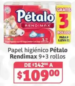 Soriana Híper Pétalo Rendimax oferta