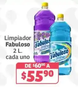 Soriana Híper Limpiador Fabuloso oferta