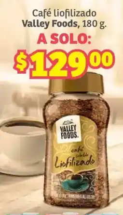 Soriana Híper Valley Foods Café Liofilizado oferta