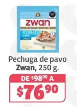 Soriana Híper Zwan Pechuga de Pavo oferta
