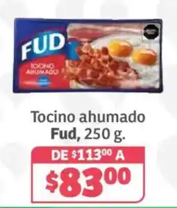 Soriana Híper Fud tocino ahumado oferta