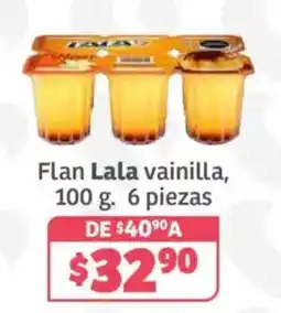 Soriana Híper Flan Lala vainilla oferta
