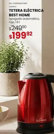 Woolworth Best home - tetera eléctrica oferta