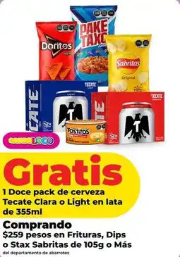 HEB Sabritas - frituras, dips o stax oferta