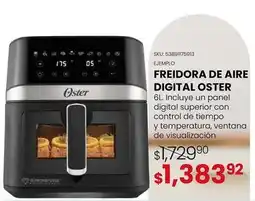 Woolworth Oster - freidora de aire digital oferta