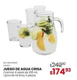 Woolworth Crisa - juego de agua oferta
