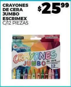 Merco Jumbo - crayones de cera jumbo oferta