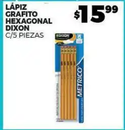 Merco Dixon - lápiz grafito hexagonal oferta