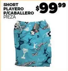 Merco Short playero p/caballero pieza oferta