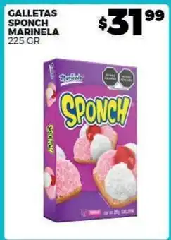 Merco Marinela - galletas sponch marinela oferta