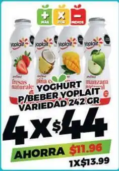 Merco Yoplait - yoghurt p/beber oferta