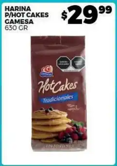 Merco Gamesa - harina p/hot cakes oferta