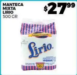 Merco Lirio - manteca mixta oferta
