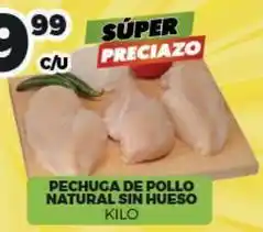 Merco Natural - pechuga de pollo natural sin hueso kilo oferta