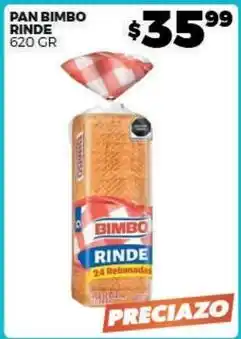 Merco Bimbo - pan bimbo rinde oferta