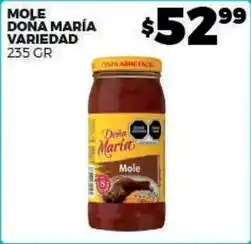 Merco Doña maría - mole variedad oferta