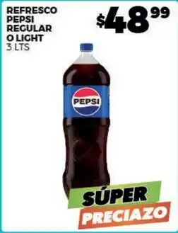 Merco Pepsi - refresco regular o light oferta